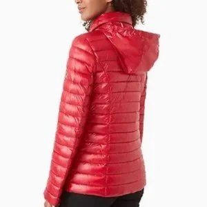 Kate Spade Candied Cherry Puffer packable jacket